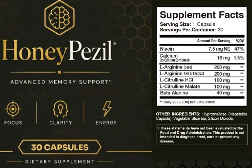 Honey Pezil supplement