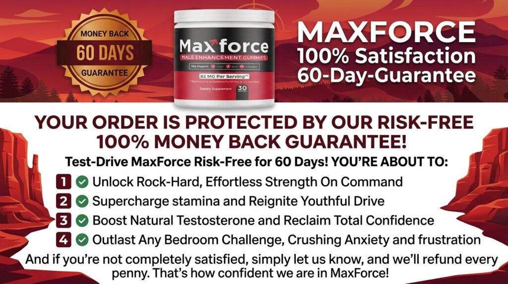 Max Force Money Guarantee