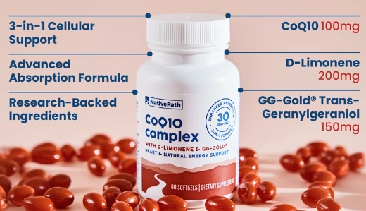 NativePath CoQ10 Complex benefits