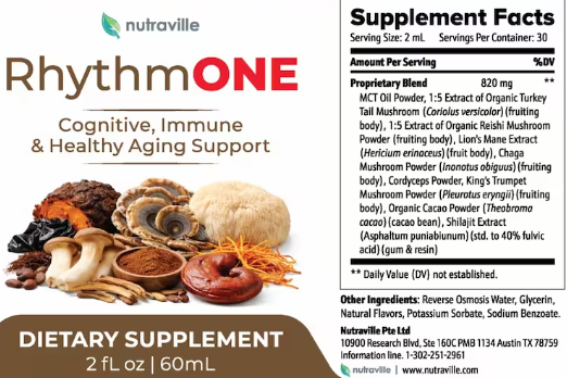 RhythmONE Supplement Facts